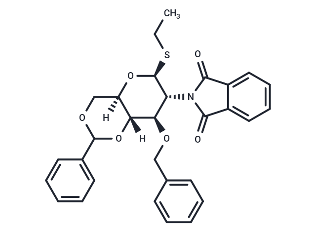 Ethyl 3-O-benzyl-4,6-O-benzylidene-2-phthalimido-2-deoxy-1-thio-β-D-glucopyranoside