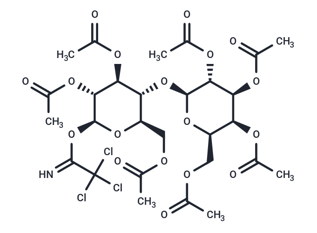 Hepta-o-acetyl-lactose-1-o-trichloroacetimidate