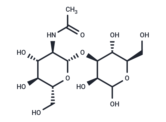 3-O-[2-Acetamido-2-deoxy-β-D-glucopyranosyl]-D-mannopyranose