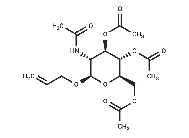 Allyl 2-Acetamido-3,4,6-tri-O-acetyl-2-deoxy-β-D-glucopyranoside