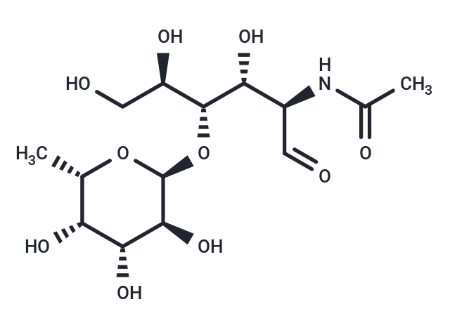 2-(Acetylamino)-2-deoxy-4-O-(6-deoxy-α-L-galactopyranosyl)-D-glucose