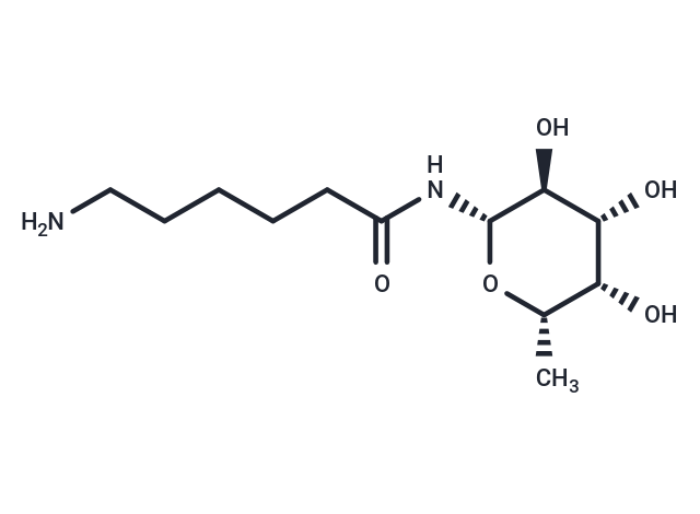 6-Amino-N-(6-deoxy-β-L-galactopyranosyl)hexanamide