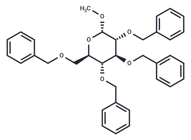 Methyl 2,3,4,6-tetrakis-O-(phenylmethyl)-α-D-glucopyranoside