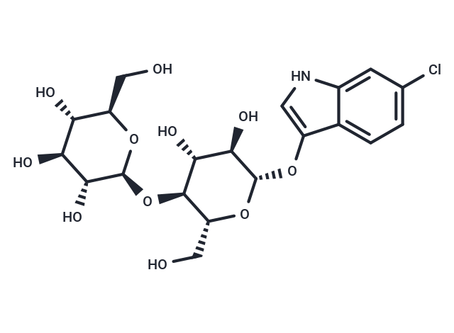 6-Chloro-3-indoxyl-β-D-cellobioside