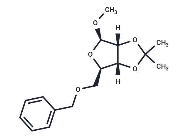 Methyl 2,3-O-(1-methylethylidene)-5-O-(phenylmethyl)-β-D-ribofuranoside