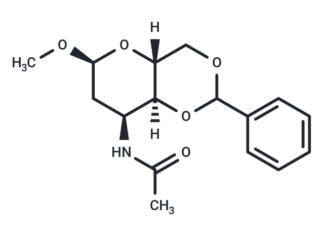 Methyl 3-acetylamino-2,3-dideoxy-4,6-O-benzylidene-α-D-ribo-hexopyranoside