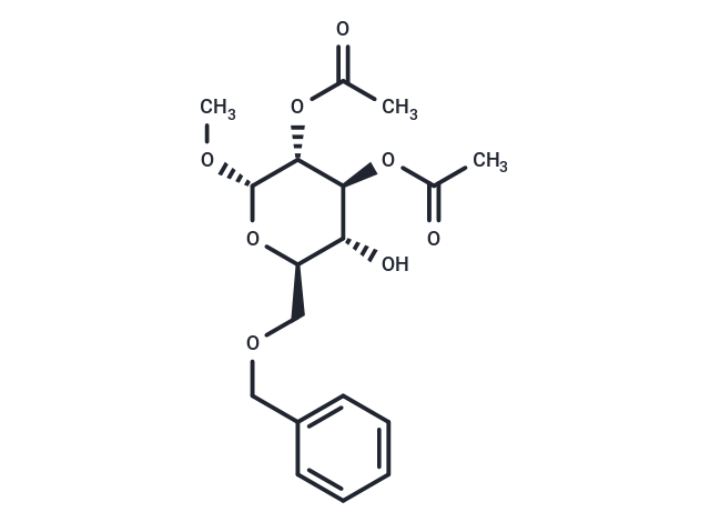 α-D-Glucopyranoside,methyl 6-O-(phenylmethyl),2,3-diacetate