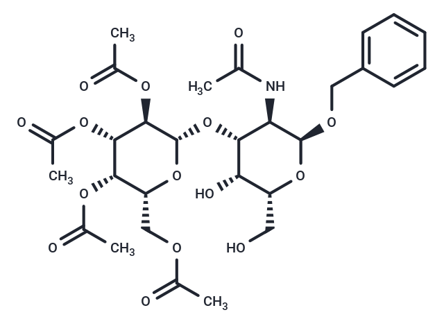 Benzyl 2-acetamido-2-deoxy-3-O-(2',3',4',6'-O-acetyl-β-D-galactopyranosyl)-α-D-galactopyranoside