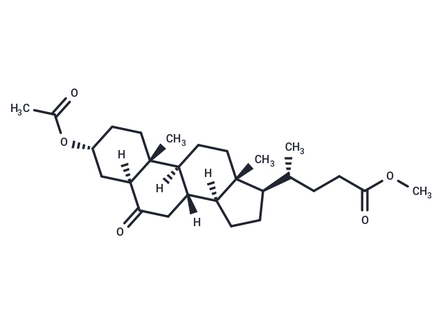 Methyl (3α,5α)-3-(acetyloxy)-6-oxocholan-24-oate