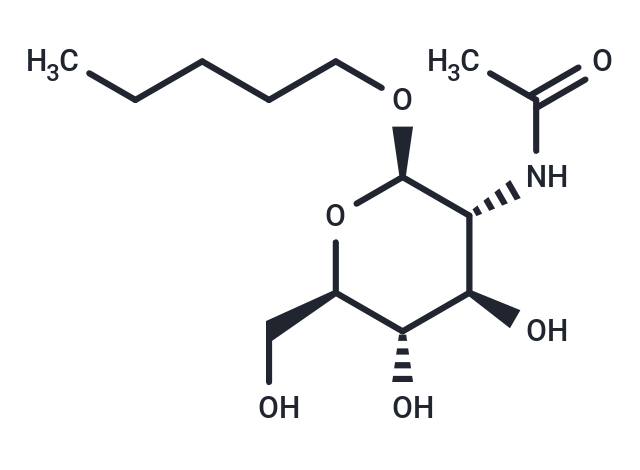 Pentyl 2-(acetylamino)-2-deoxy-β-D-glucopyranoside