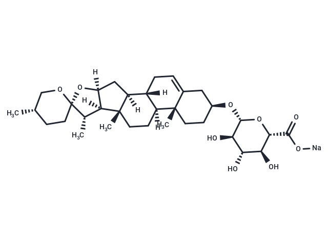 Diosgenin-3-O-β-D-sodium glucuronide