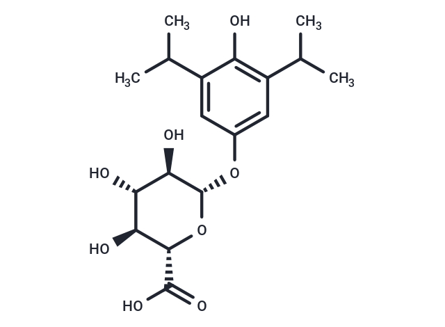 4-Hydroxy propofol 4-O-β-D-Glucuronide