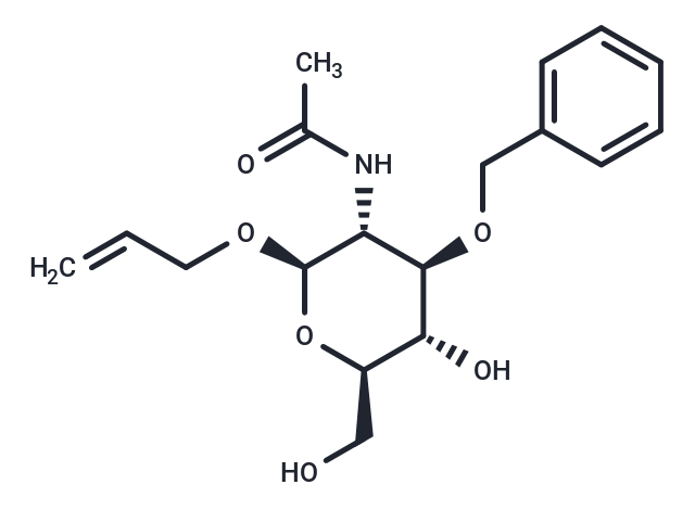 2-Propen-1-yl 2-(acetylamino)-2-deoxy-3-O-(phenylmethyl)-β-D-glucopyranoside