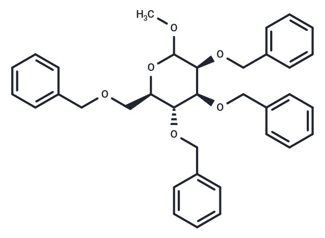 Methyl 2,3,4,6-tetrakis-O-(phenylmethyl)-D-mannopyranoside