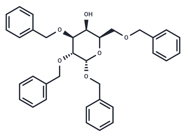 Phenylmethyl 2,3,6-tris-O-(phenylmethyl)-α-D-galactopyranoside