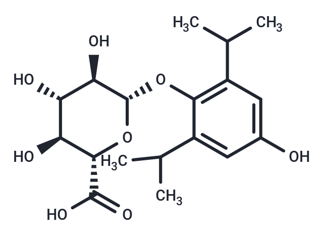 4-Hydroxy propofol 1-O-β-D-glucuronide