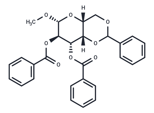 β-D-Galactopyranoside, methyl 4,6-O-(phenylmethylene)-, dibenzoate