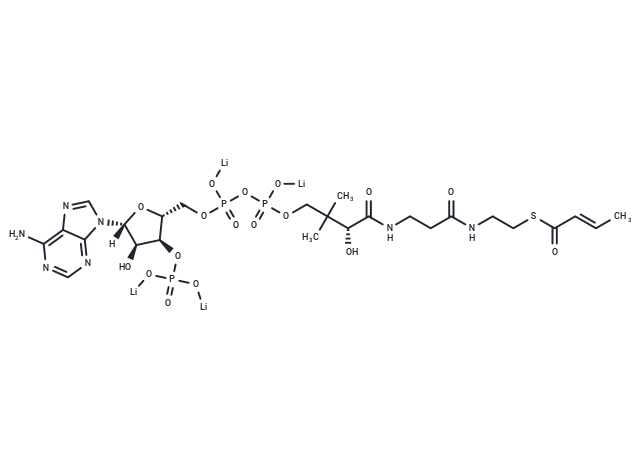 2-Butenoyl coenzyme A lithium