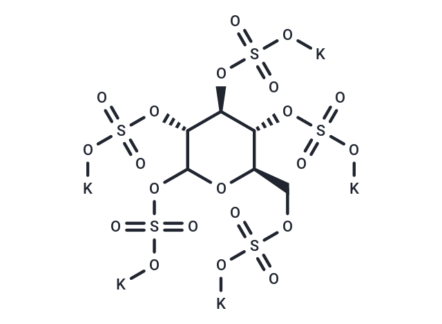 Glucose pentasulfate potassium