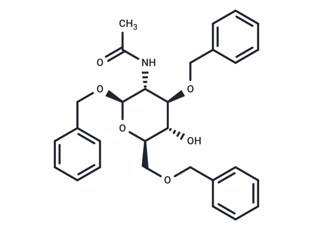 Benzyl 2-acetamido-2-deoxy-3,6-di-O-benzyl-β-D-glucopyranoside