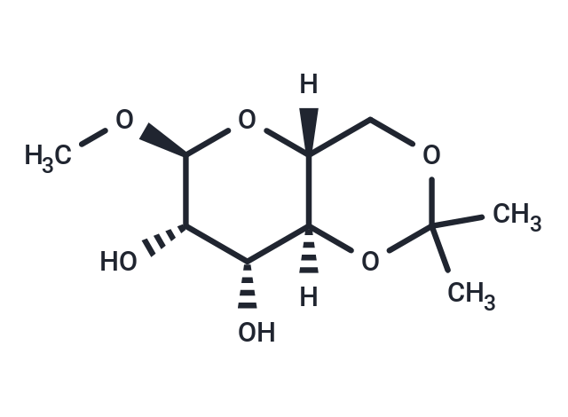 Methyl 4,6-O-(1-methylethylidene)-α-D-mannopyranoside