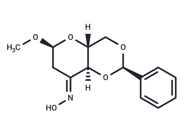 Methyl 4,6-O-benzylidene-2-deoxy-α-D-erythro-hexopyranosid-3-ulose oxime