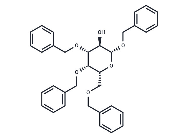 Phenylmethyl 3,4,6-tris-O-(phenylmethyl)-β-D-galactopyranoside