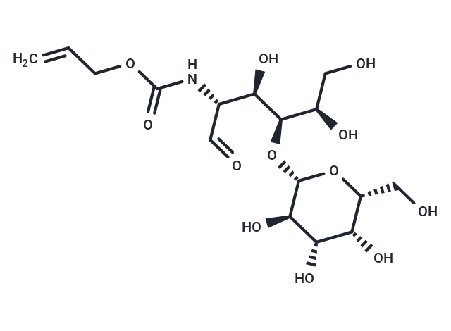 N-Allyloxycarbonyl-β-lactosamine