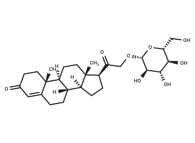 Deoxycorticosterone 21-glucoside
