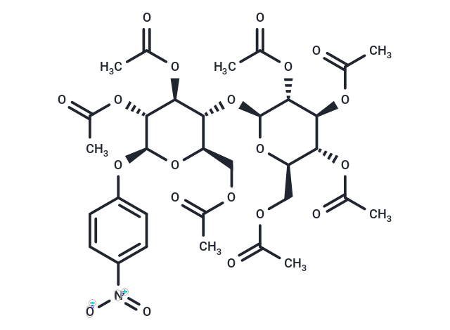 p-Nitrophenyl β-D-cellobioside heptacetate