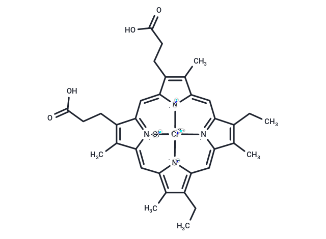 Cr(III) Mesoporphyrin IX chloride
