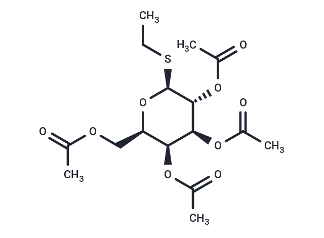 Ethyl 1-thio-β-D-galactopyranoside tetraacetate