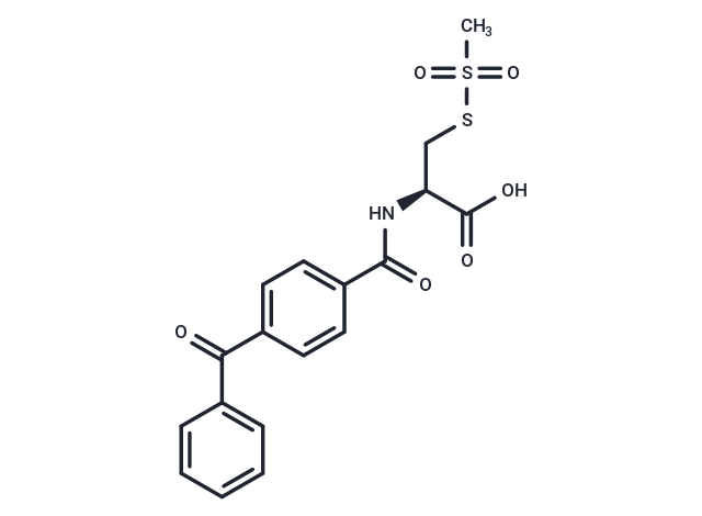 Benzophenone-4-carboxamidocysteine methanethiosulfonate