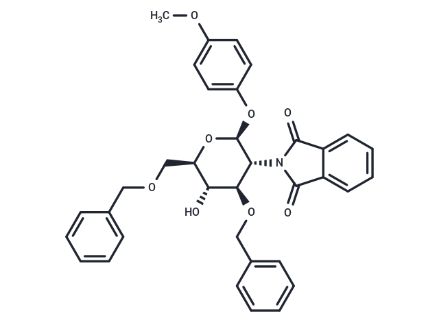 4-Methoxyphenyl 3,6-Di-O-benzyl-2-deoxy-2-phthalimido-β-D-glucopyranoside