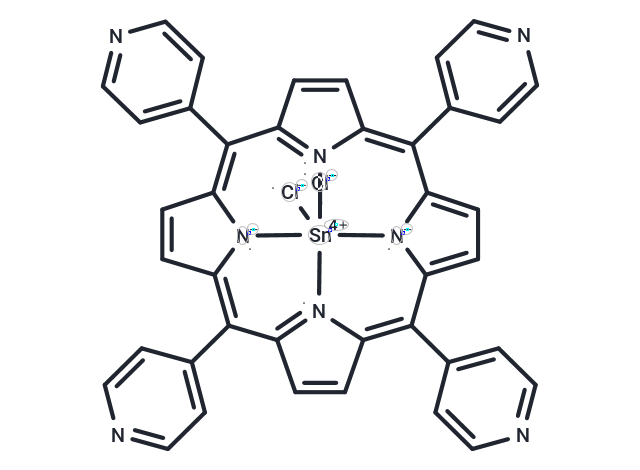 Sn(IV) meso-tetra (4-pyridyl) porphine dichloride