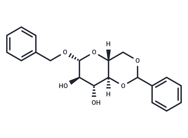Phenylmethyl 4,6-O-(phenylmethylene)-β-D-glucopyranoside