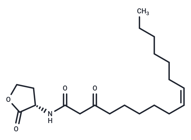 N-3-oxo-Hexadec-11Z-enoyl-L-homoserine lactone