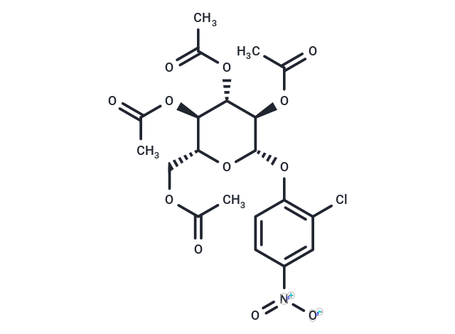 β-D-Glucopyranoside,2-chloro-4-nitrophenyl,2,3,4,6-tetraacetate