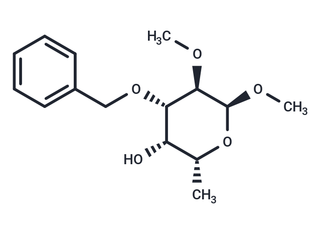 Methyl 6-deoxy-2-O-methyl-3-O-benzyl-α-D-galactopyranoside