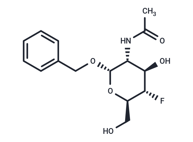 Phenylmethyl 2-(acetylamino)-2,4-dideoxy-4-fluoro-α-D-glucopyranoside