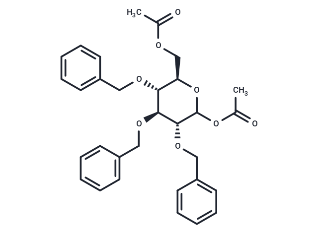 D-Glucopyranose,2,3,4-tris-O-(phenylmethyl),1,6-diacetate