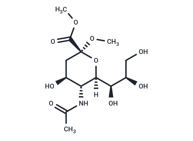Methyl N-acetyl-2-O-methyl-β-neuraminate