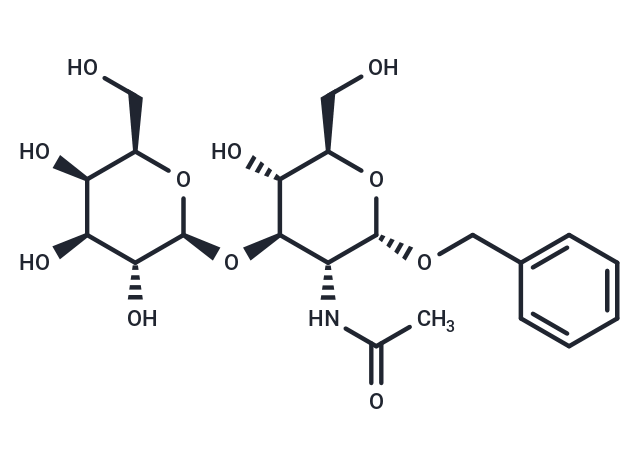 Benzyl 2-Acetamido-2-deoxy-3-O-(β-D-galactopyranosyl)-α-D-glucopyranoside