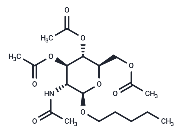 Amyl 2-acetamido-3,4,6-tri-O-acetyl-2-deoxy-b-D-glucopyranoside