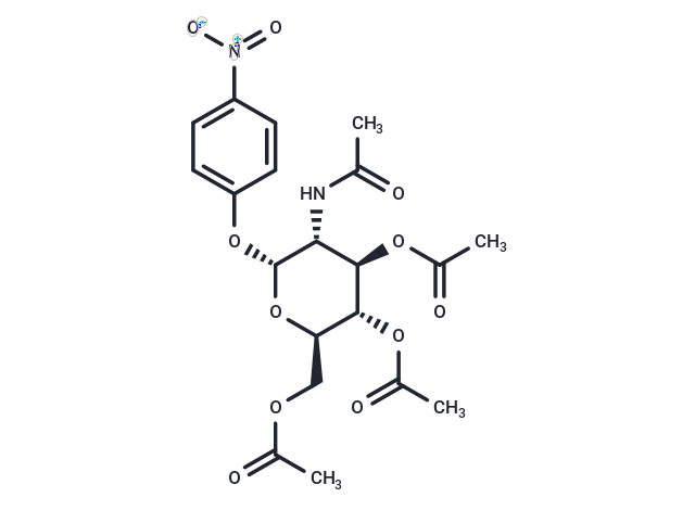 p-Nitrophenyl 2-acetamido-2-deoxy-3,4,6-tri-O-acetyl-α-D-glucopyranoside