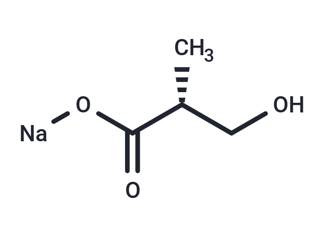 (R)-3-Hydroxyisobutyric acid sodium