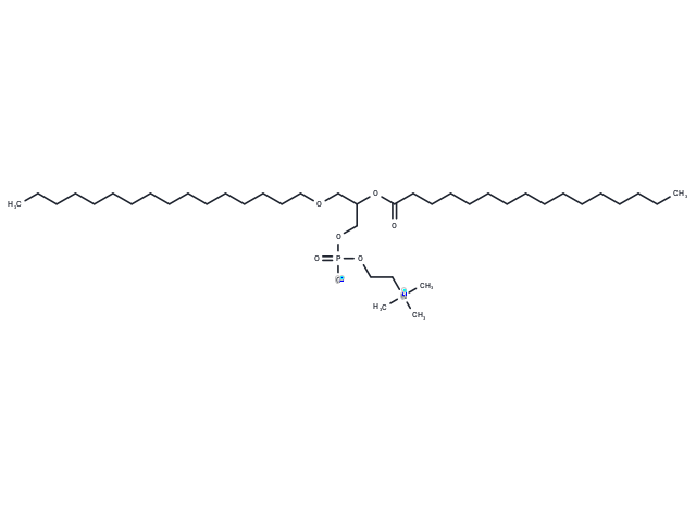 1-O-Hexadecyl-2-palmitoyl-rac-glycero-3-phosphocholine