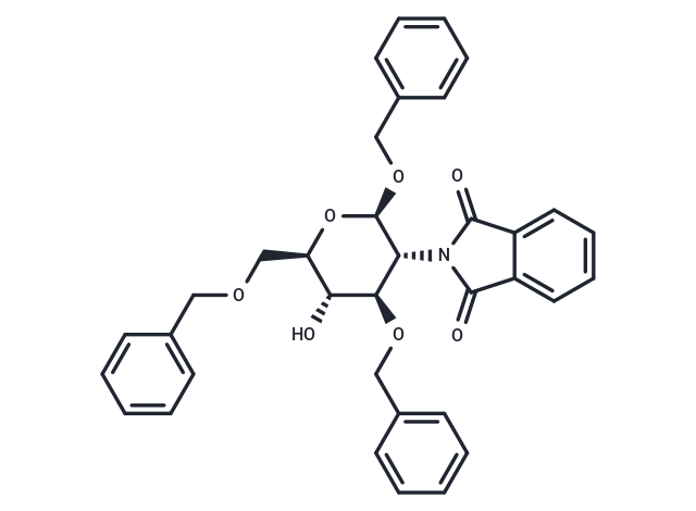 Benzyl 2-deoxy-2-phthalimido-3,6-di-O-benzyl-β-D-glucopyranoside
