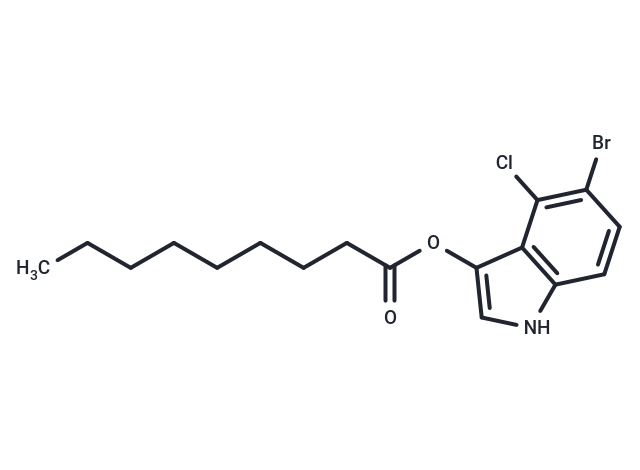 5-Bromo-4-chloro-1H-indol-3-yl nonanoate