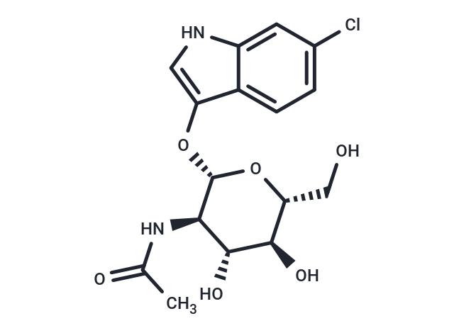 6-Chloro-3-indolyl 2-acetamido-2-deoxy-b-D-glucopyranoside